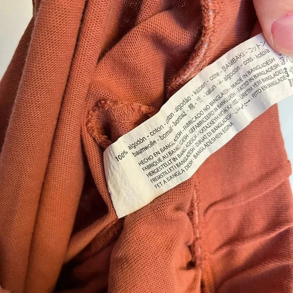 Zara terra cotta capri pants - Picture 5 of 7